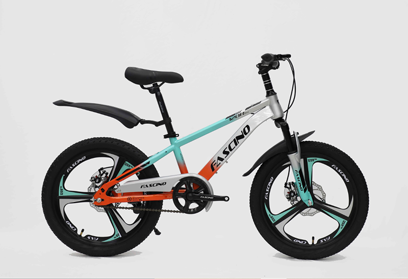 Xe Đạp Địa Hình Fascino 120R Pro Bánh 20 Inch Khung Thép 26 Xe đạp địa hình FASCINO 120R Pro màu bạc xanh cam