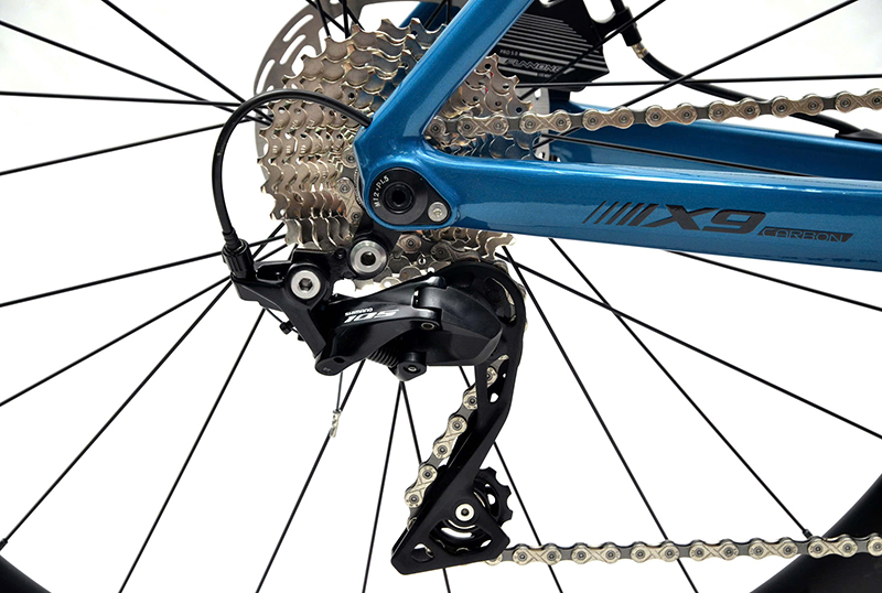 Xe Đạp Đua Carbon SAVA X9.2 R7000 - Full Carbon 34 Gạt đĩa Shimano 105 R7000 xe đạp SAVA X9.2