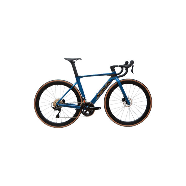 Xe Đạp Đua CARBON SAVA X9.9 R7120 - Full Carbon TORAY T800, bộ chuyển đổi số SHIMANO 105 R7120 Japan via (2x12 tốc độ) giúp xe chạy mượt mà trên mọi cung đường, bảo hành khung sườn chính hãng 5 năm, liên hệ 0902330236 để được tư vấn 24/7