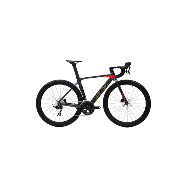 Xe Đạp Đua CARBON SAVA X9.9 R7120 - Full Carbon TORAY T800, bộ chuyển đổi số SHIMANO 105 R7120 Japan via (2x12 tốc độ) giúp xe chạy mượt mà trên mọi cung đường, bảo hành khung sườn chính hãng 5 năm, liên hệ 0902330236 để được tư vấn 24/7