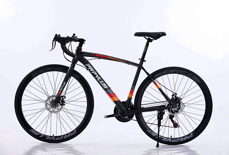 Xe Đạp Đua PAPYLUS PR500 - Khung Thép Bền Bỉ 13 PAPYLUS PR500 mang dáng road bike 700C gọn và thể thao