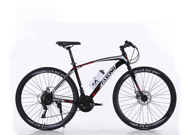 Xe Đạp Touring Fascino FT700 Pro Bộ Truyền Động Groupset SUNRISE 3x7 Tốc Độ 24 Phiên bản đen mang vẻ gọn và trung tính cho FT700 Pro