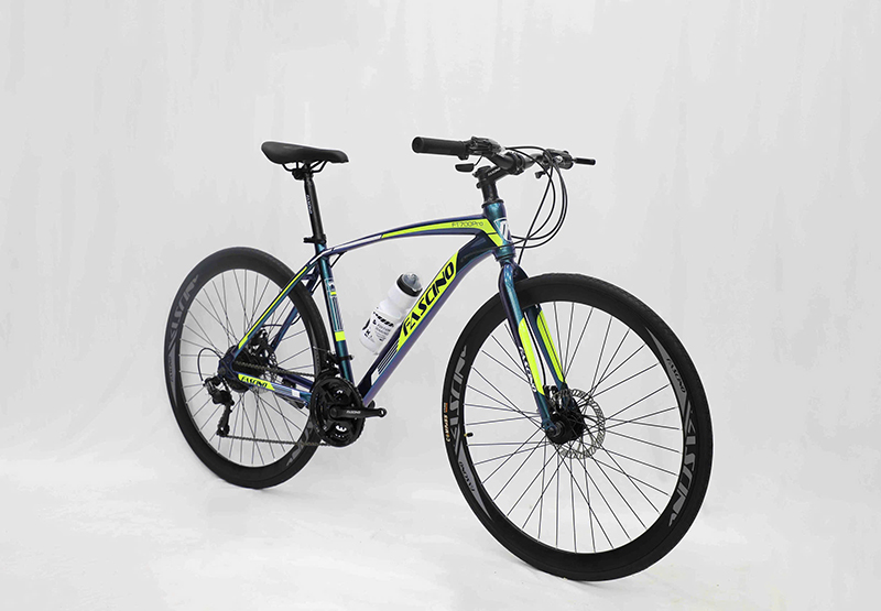 Xe Đạp Touring Fascino FT700 Pro Bộ Truyền Động Groupset SUNRISE 3x7 Tốc Độ 12 FASCINO FT700 Pro mang dáng touring gọn với bánh 700C