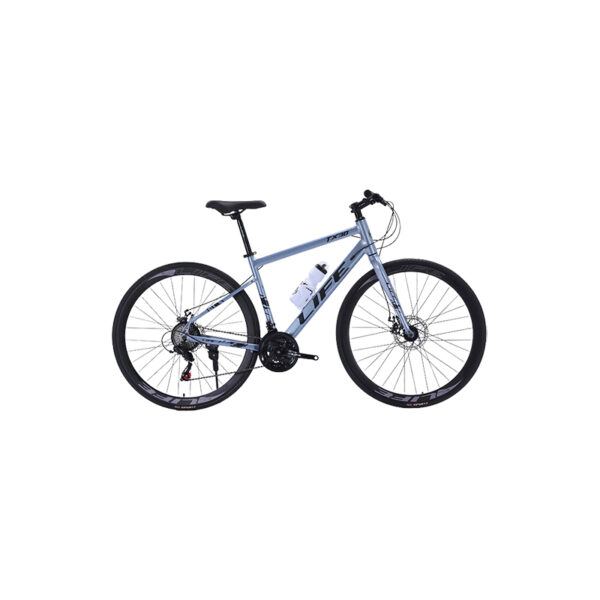 Xe đạp Touring LIFE TX30 Khung Hợp Kim Nhôm Cao Cấp, sử dụng bộ chuyển SHIMANO EF500 3x7 (21 tốc độ) giúp xe đạp mượt mà trên mọi địa hình