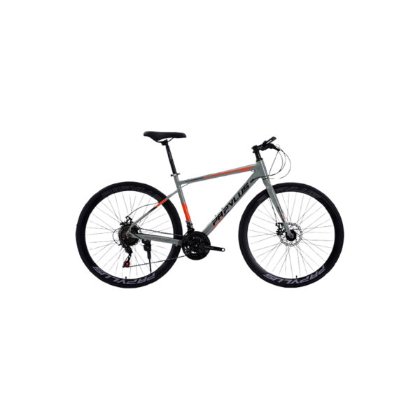 Xe Đạp Touring Papylus PT600 - Khung Nhôm Siêu Nhẹ Không Mối Hàn, xe được trang bị phanh địa mạnh mẽ an toàn, bộ truyền động 3 x7 giúp xe chạy mượt mà trên mọi khung đường