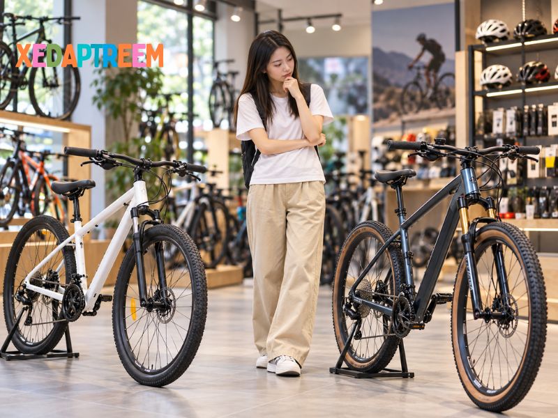 Giá xe đạp thể thao theo từng phân khúc